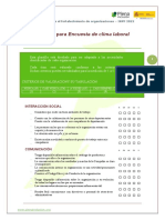 3.3 Plantilla Encuesta Clima Laboral