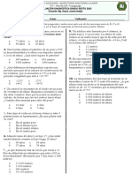 Evaluacion Enteros (Plickers) 6 1er Per