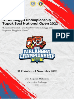 Revisi Terbaru 12TH Airlangga Championship Tapak Suci National Open 2022