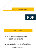 14 Validez y Confiabilidad