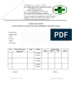 Form Monitoring Anastesi