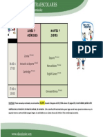 Horario Actividades CEIP MANUEL FERNANDEZ