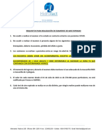 Indicaciones para Test de Aire Espirado