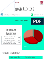 Psicología Clinica I