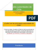 Principales Autoridades de Chile