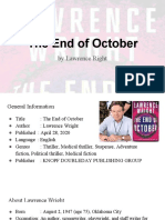 The End of October (General Information)