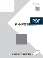 Pioneer Fh-p99mdr Manual