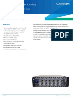 CH3000 HT3300H 1.2 GHZ Double-Density 1310 NM Transmitter System Data Sheet