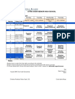 G11 Time Table