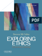 Exploring Ethics An Introductory Anthology Third Edition Compress