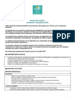 FP Assistant Comptable 5 N