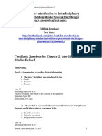 Introduction To Interdisciplinary Studies 2nd Edition Repko Szostak Buchberger Test Bank