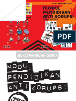 Buku Panduan Guru Pendidikan Antikorupsi Untuk SMP