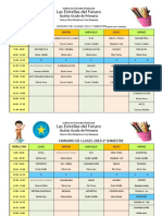 Horario de Clases Aixa 2017