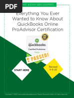 QuickBooks Online Beginner's Guide | PDF | Expense | Equity (Finance)