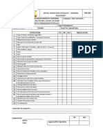 HSE-005 General Machinery Checklist
