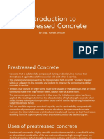 Introduction To Prestressed Concrete