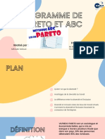 Diagramme de Pareto Et Abc