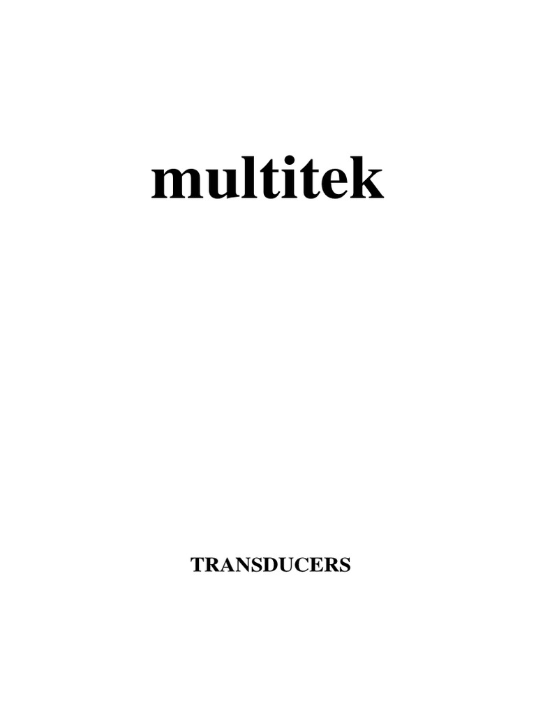 M100 Brochure | PDF | Power (Physics) | Computer Engineering
