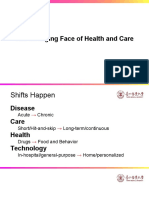 The Changing Face of The Health and Care PPT