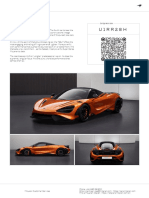 McLaren 765LT Order U1RR28H Summary 2023-07-25