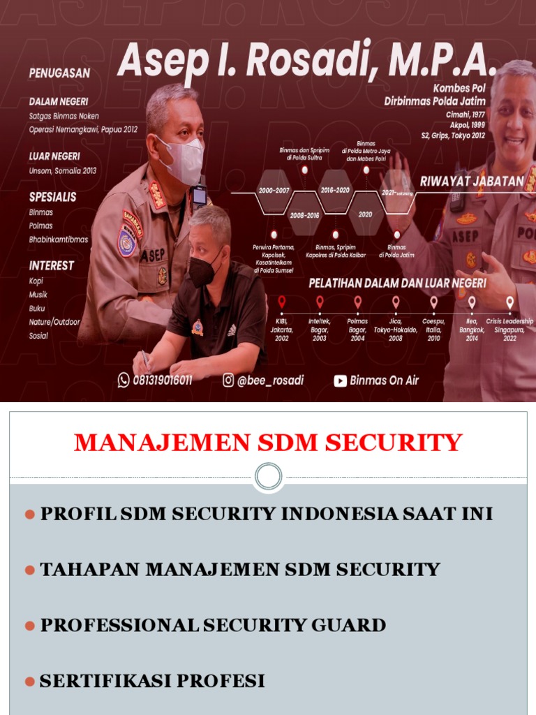 Manajemen SDM untuk Security Guard | PDF