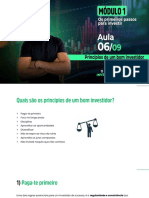 Aula 6 - Principios de Um Bom Investidor