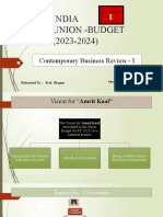 Prashant Sharma Budget