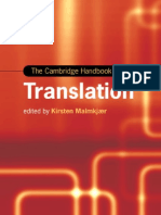 The Cambridge Handbook of Translation