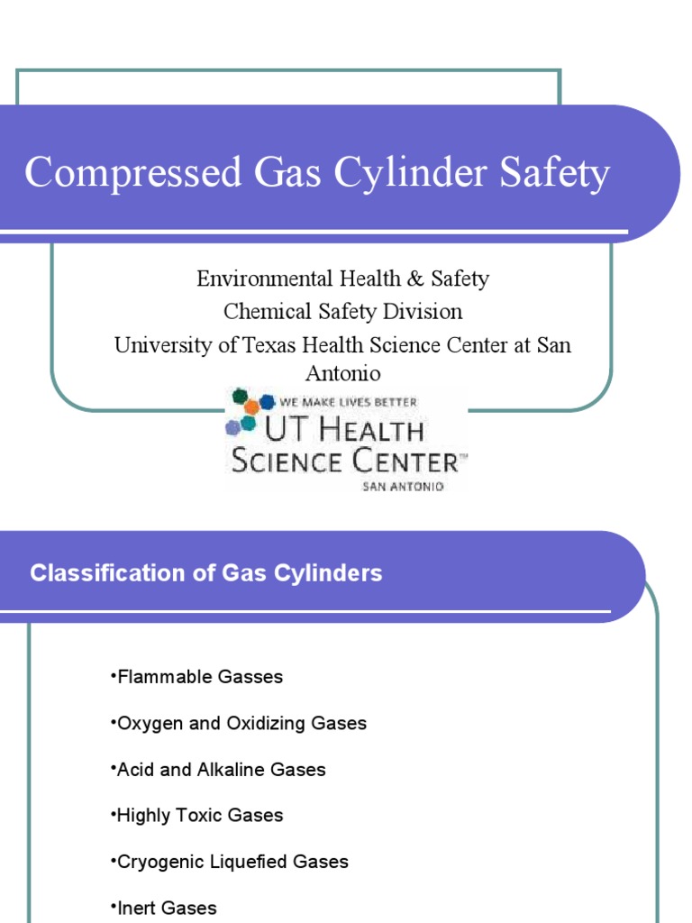 Compressed Gas Cylinder Safety PDF