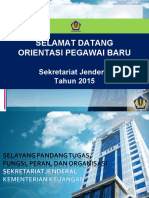 Profil Organisasi Sekretariat Jenderal - Biro Organisasi Dan Ketatalksanaan