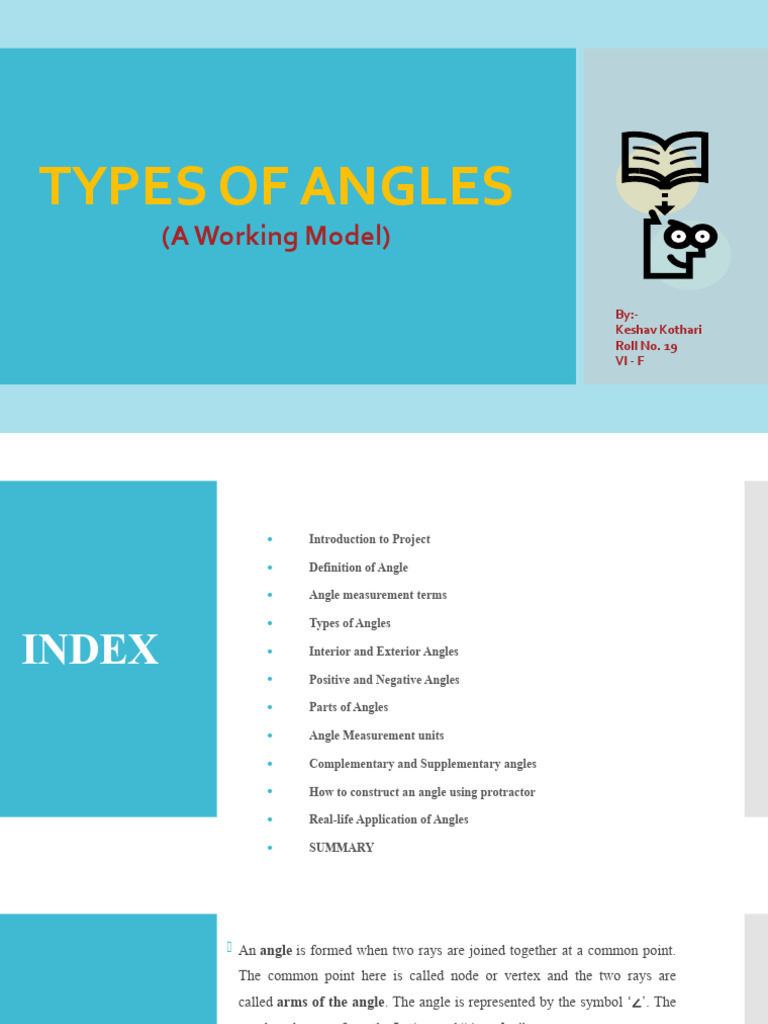 Maths Presentation Pdf Angle Triangle