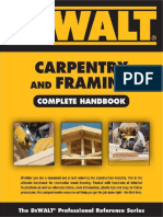 DEWALT Carpentry and Framing Complete Hand - Gary Brackett