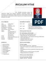 Curriculum Vitae: Deskripsi Diri