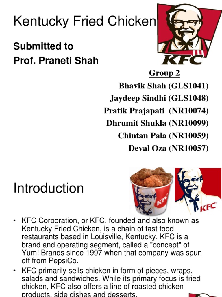 KFC PDF Market Segmentation Fast Food Restaurants