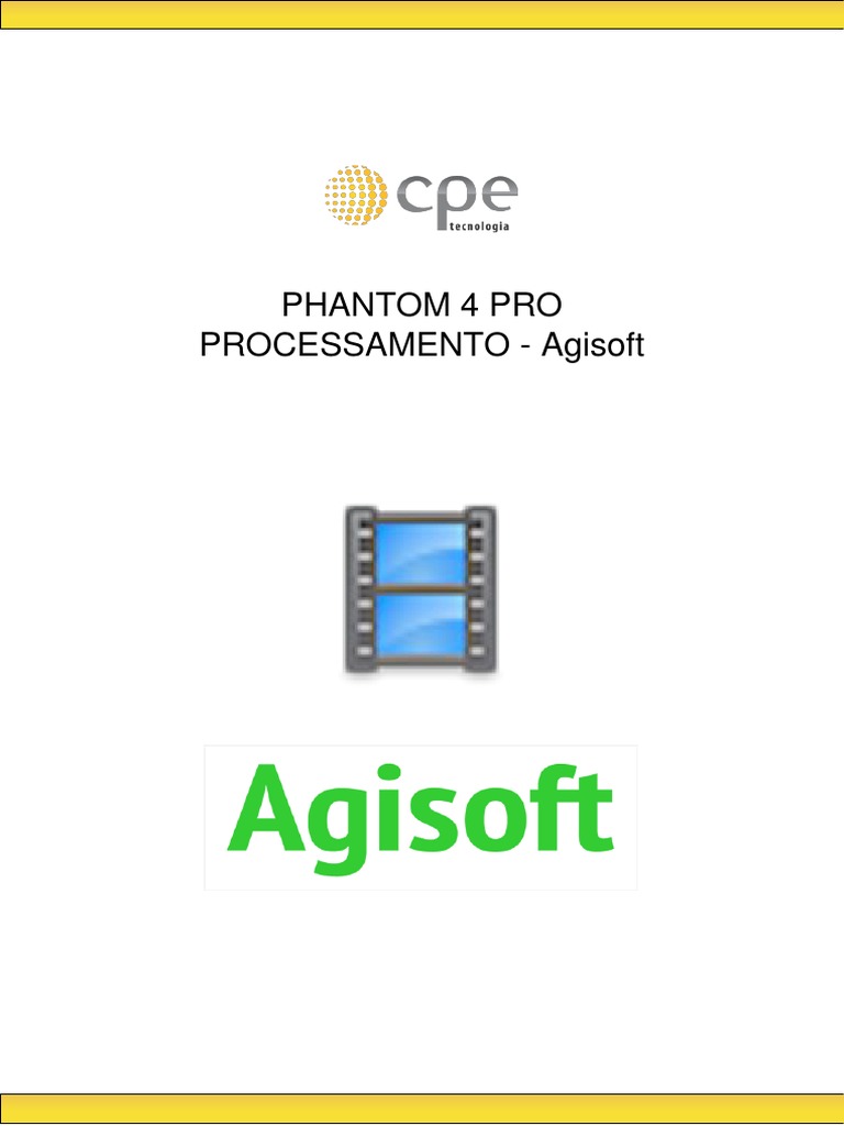 Tutorial Agisoft Metashape: Phantom 4 Pro | PDF | Janela (informática ...