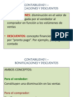 Unidad VI - Créditos - Bonificaciones y Descuentos