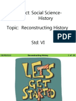 1 - VI - SSC - Reconstructing History