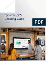 Dynamics 365 Licensing Guide - July 2023