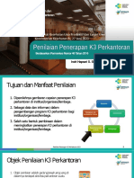 Pedoman Teknis Penilaian Penerapan K3 Perkantoran - 2023