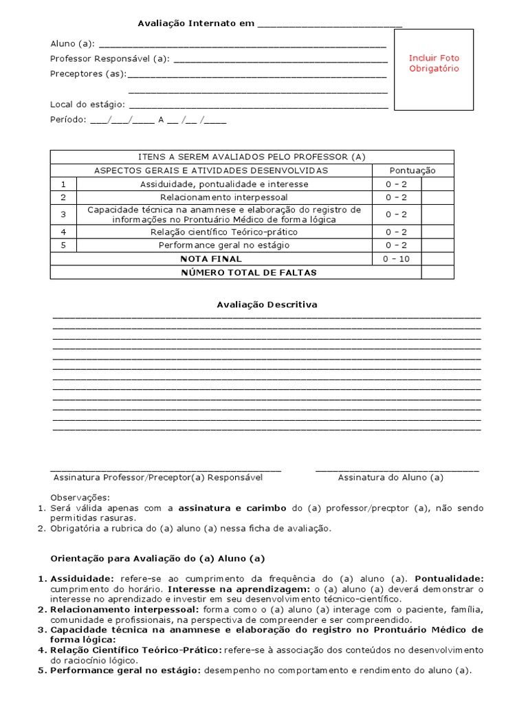 Avaliação do Internato Médico 2025 | PDF
