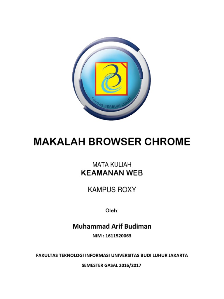 Makalah browser chrome pdf