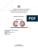 Trabalho de Fisiologia Renal