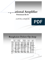 Pertemuan - 11 - Op Amp - Operational Amplifier