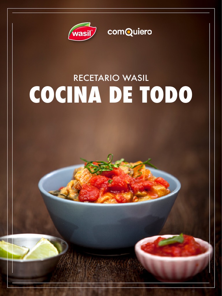 Recetas Variadas con Productos Wasil | PDF | Curry | Cilantro