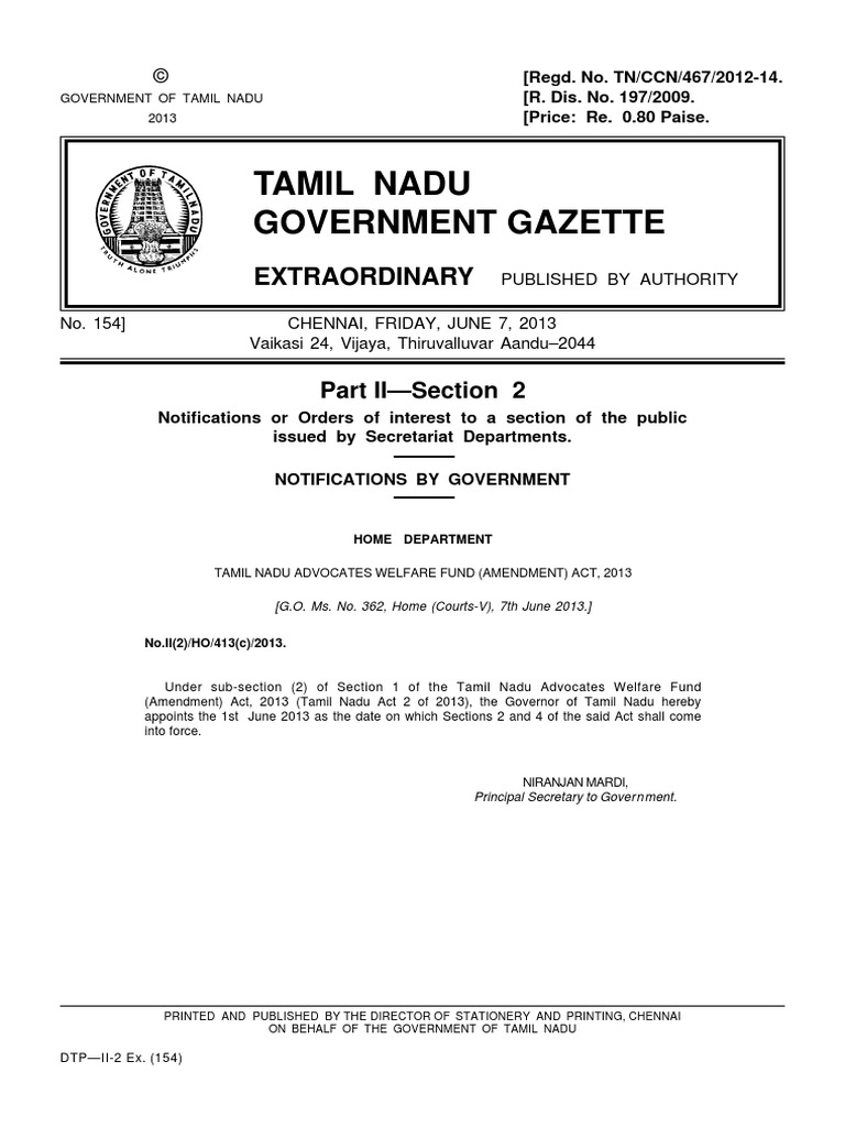 2 of 2013 Notifi - 154-Ex-II-2 | PDF