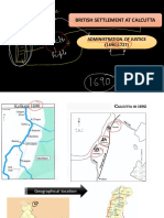 British Settlement at Calcutta