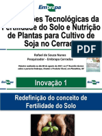7 Inovações Tecnológicas Da Fertilidade Do Solo e Nutrição de Plantas Soja No Cerrado