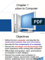 Chapter 01 Introduction To Computers