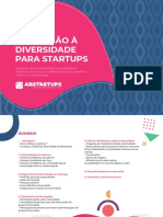 Guia de Promoção A Diversidade para Startups